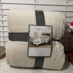 Threshold Full/Queen Channel Stitch Quilt